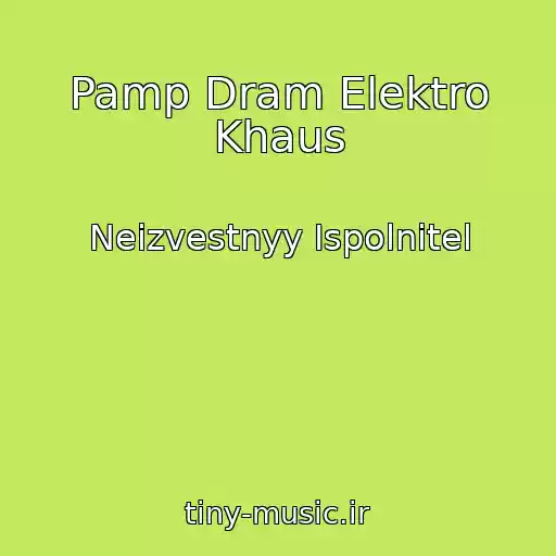کاور آهنگ Pamp Dram Elektro Khaus از Neizvestnyy Ispolnitel