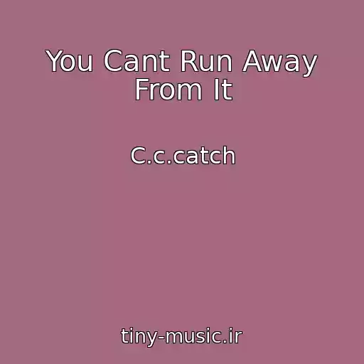 کاور آهنگ You Cant Run Away From It از C.c.catch