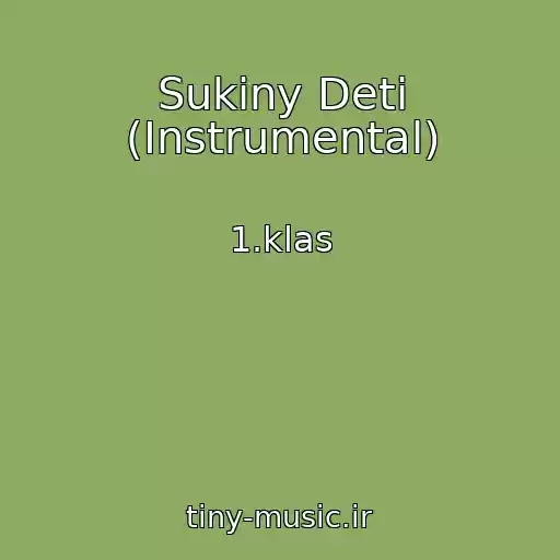 کاور آهنگ Sukiny Deti (Instrumental) از 1.klas