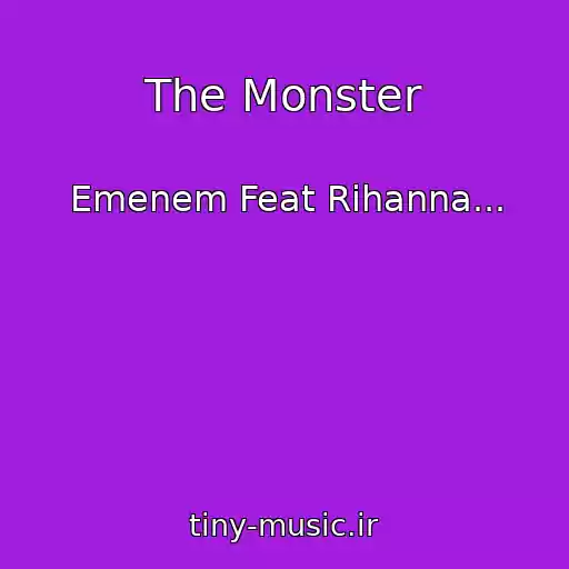 کاور آهنگ The Monster از Emenem Feat Rihanna...