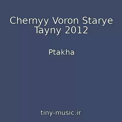 کاور آهنگ Chernyy Voron Starye Tayny 2012 از Ptakha