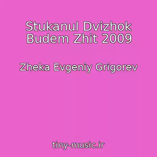 کاور آهنگ Stukanul Dvizhok Budem Zhit 2009 از Zheka Evgeniy Grigorev