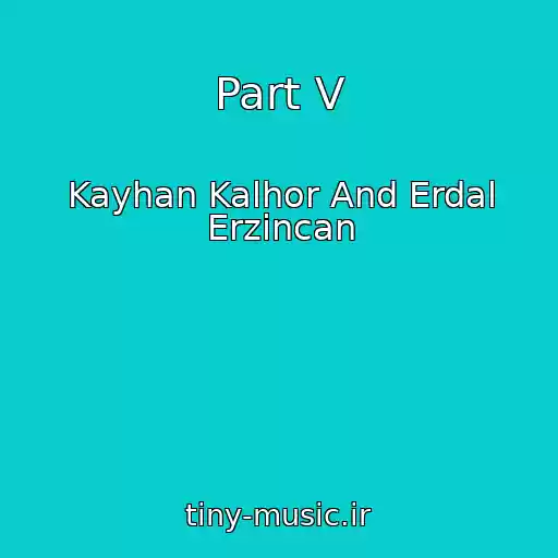 کاور آهنگ Part V از Kayhan Kalhor And Erdal Erzincan