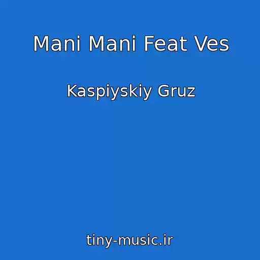 کاور آهنگ Mani Mani Feat Ves از Kaspiyskiy Gruz