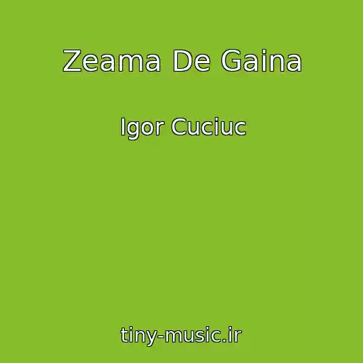 کاور آهنگ Zeama De Gaina از Igor Cuciuc