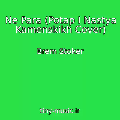 کاور آهنگ Ne Para (Potap I Nastya Kamenskikh Cover) از Brem Stoker