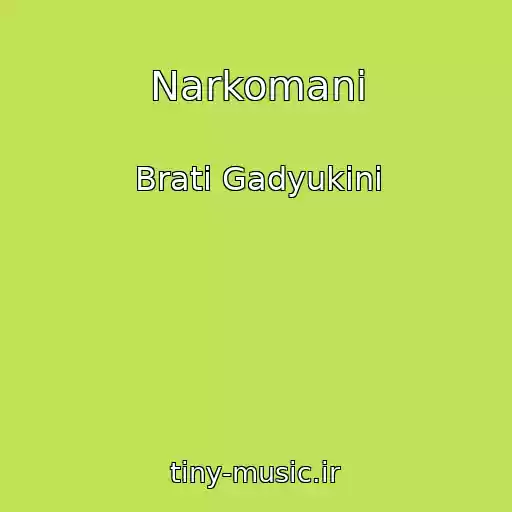 کاور آهنگ Narkomani از Brati Gadyukini
