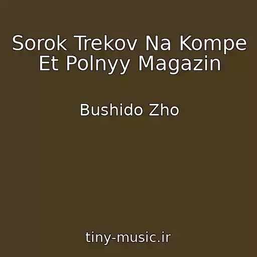 کاور آهنگ Sorok Trekov Na Kompe Et Polnyy Magazin از Bushido Zho