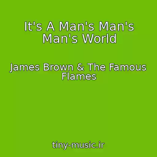 کاور آهنگ It's A Man's Man's Man's World از James Brown & The Famous Flames