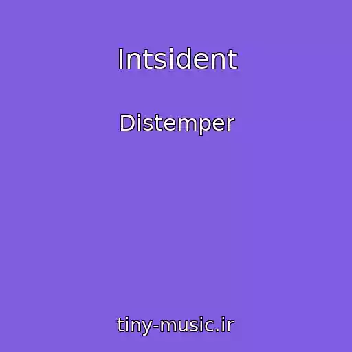 کاور آهنگ Intsident از Distemper