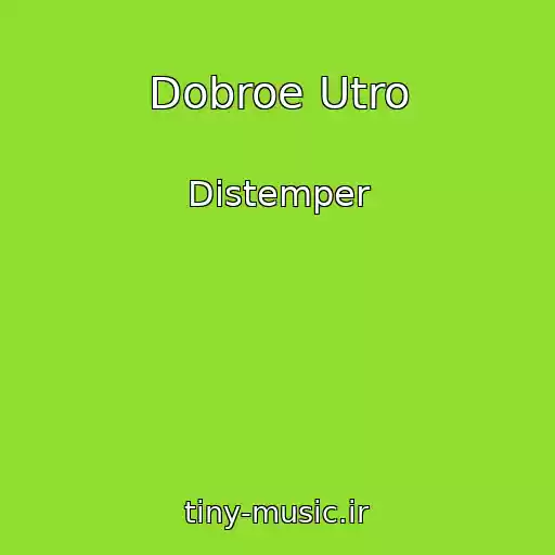 کاور آهنگ Dobroe Utro از Distemper