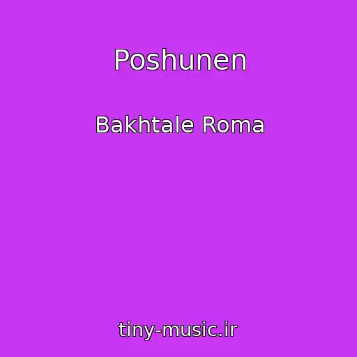 کاور آهنگ Poshunen از Bakhtale Roma