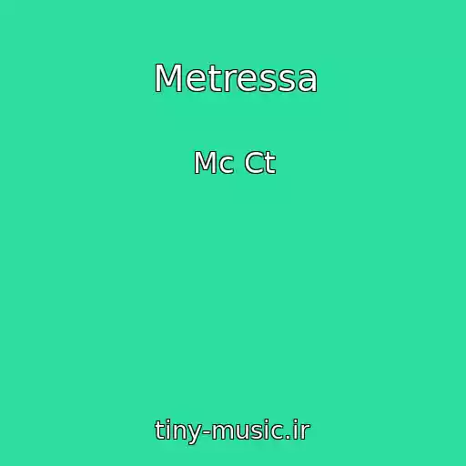 کاور آهنگ Metressa از Mc Ct