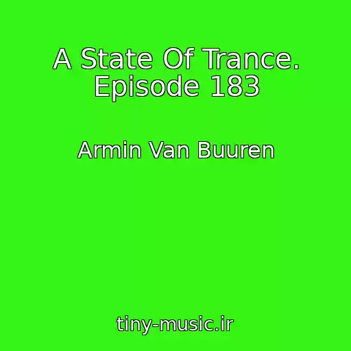 کاور آهنگ A State Of Trance. Episode 183 از Armin Van Buuren