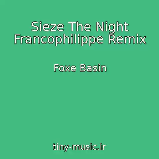 کاور آهنگ Sieze The Night Francophilippe Remix از Foxe Basin