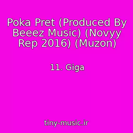کاور آهنگ Poka Pret (Produced By Beeez Music) (Novyy Rep 2016) (Muzon) از 11. Giga