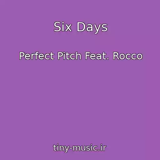 کاور آهنگ Six Days از Perfect Pitch Feat. Rocco