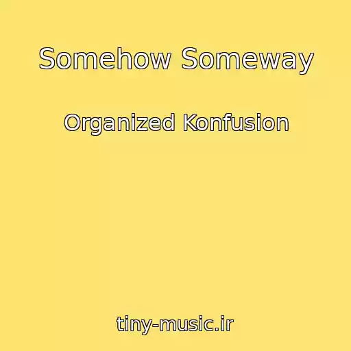 کاور آهنگ Somehow Someway از Organized Konfusion
