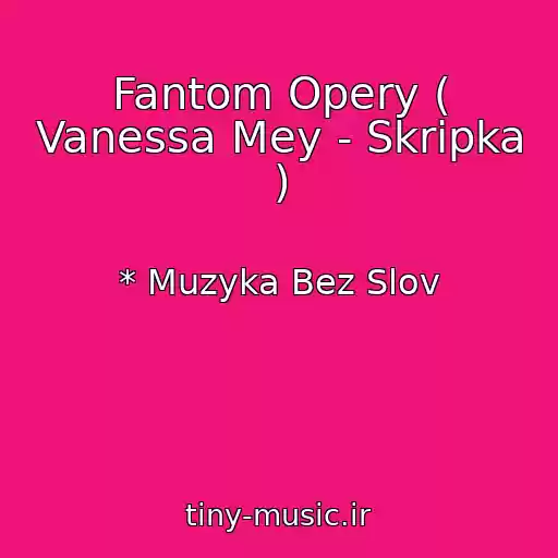 کاور آهنگ Fantom Opery ( Vanessa Mey - Skripka ) از * Muzyka Bez Slov