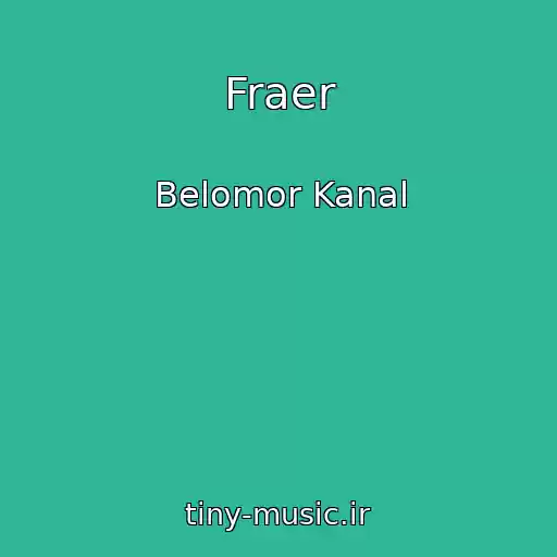کاور آهنگ Fraer از Belomor Kanal