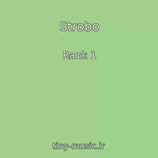 کاور آهنگ Strobo از Rank 1