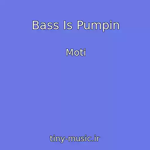 کاور آهنگ Bass Is Pumpin از Moti