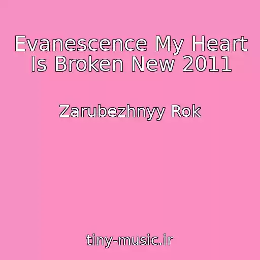 کاور آهنگ Evanescence My Heart Is Broken New 2011 از Zarubezhnyy Rok