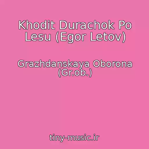 کاور آهنگ Khodit Durachok Po Lesu (Egor Letov) از Grazhdanskaya Oborona (Gr.ob.)