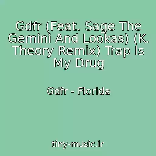 کاور آهنگ Gdfr (Feat. Sage The Gemini And Lookas) (K. Theory Remix) Trap Is My Drug از Gdfr - Florida