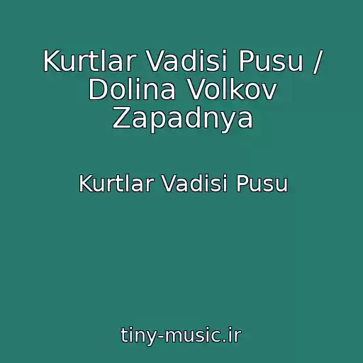 کاور آهنگ Kurtlar Vadisi Pusu / Dolina Volkov Zapadnya از Kurtlar Vadisi Pusu