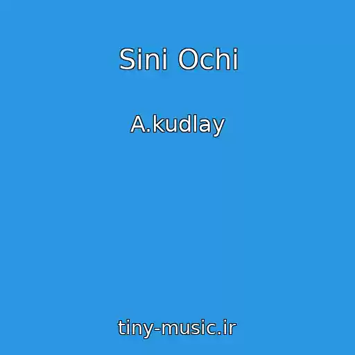 کاور آهنگ Sinі Ochі از A.kudlay