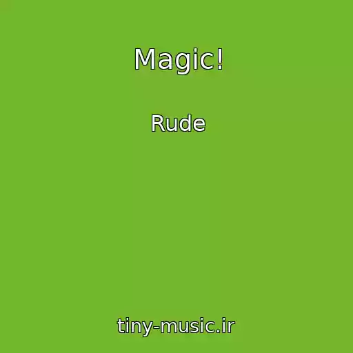 کاور آهنگ Magic! از Rude