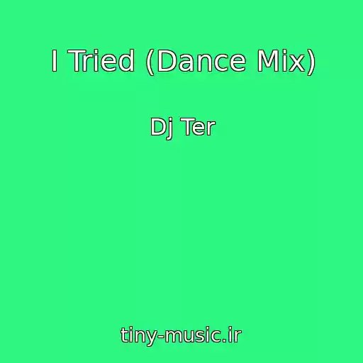 کاور آهنگ I Tried (Dance Mix) از Dj Ter