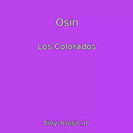 کاور آهنگ Osіn از Los Colorados