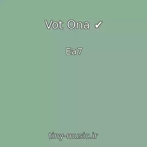 کاور آهنگ Vot Ona ✔ از Ea7
