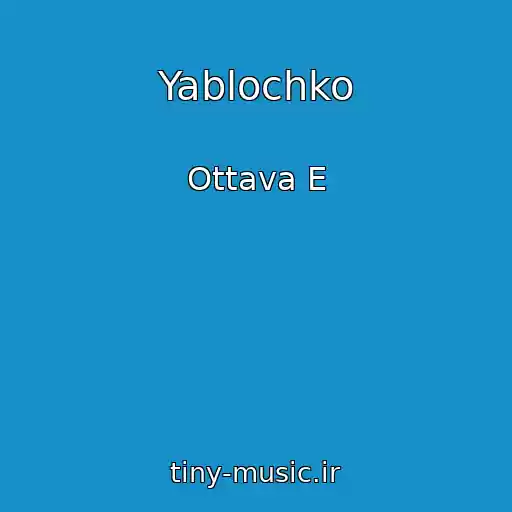 کاور آهنگ Yablochko از Ottava E