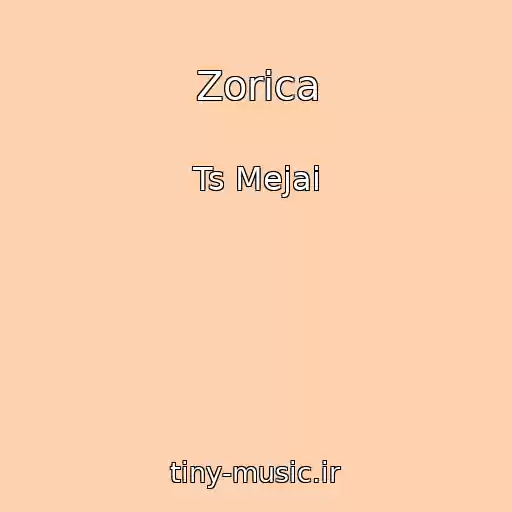 کاور آهنگ Zorica از Ts Mejai