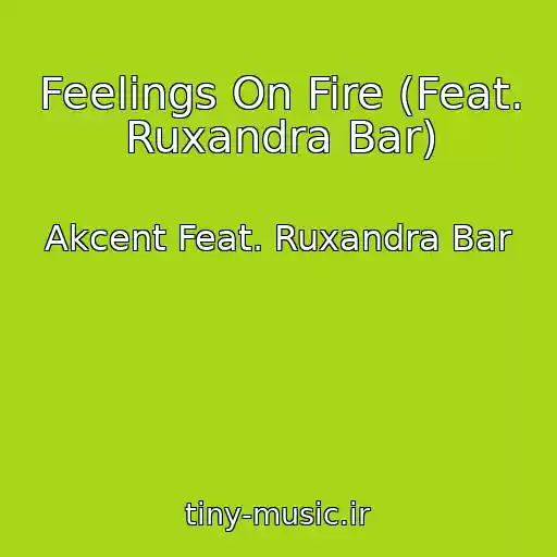 کاور آهنگ Feelings On Fire (Feat. Ruxandra Bar) از Akcent Feat. Ruxandra Bar