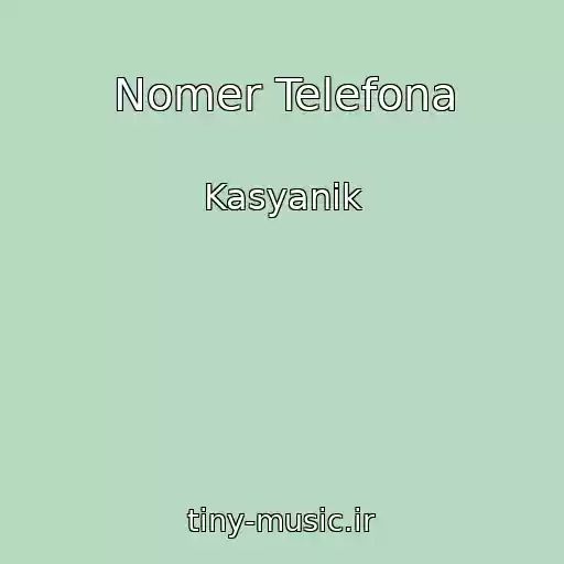 کاور آهنگ Nomer Telefona از Kasyanik