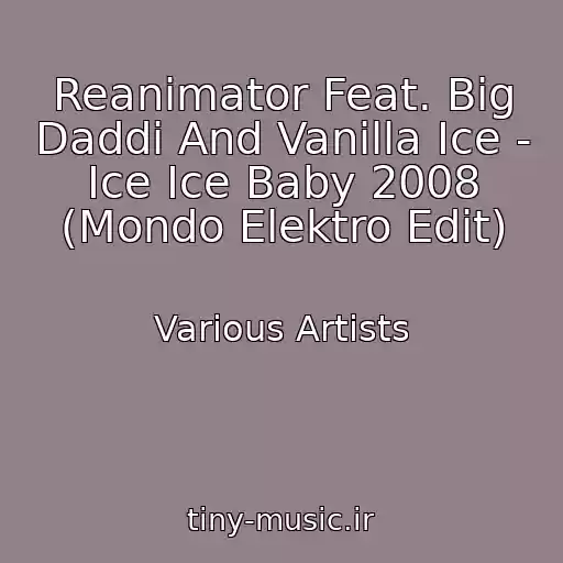 کاور آهنگ Reanimator Feat. Big Daddi And Vanilla Ice - Ice Ice Baby 2008 (Mondo Elektro Edit) از Various Artists