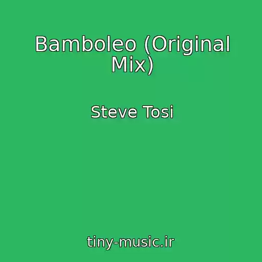 کاور آهنگ Bamboleo (Original Mix) از Steve Tosi