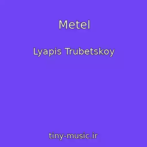 کاور آهنگ Metel از Lyapis Trubetskoy