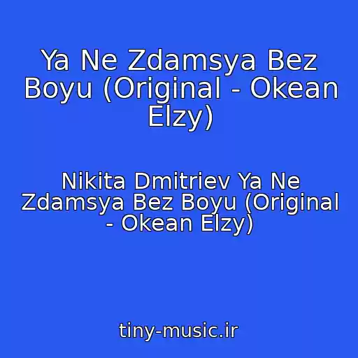 کاور آهنگ Ya Ne Zdamsya Bez Boyu (Original - Okean Elzy) از Nikita Dmitriev Ya Ne Zdamsya Bez Boyu (Original - Okean Elzy)