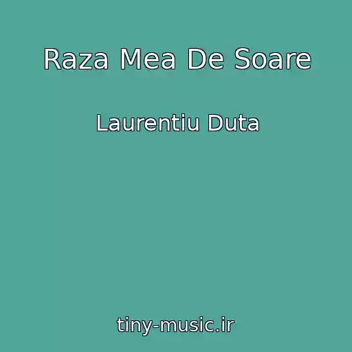 کاور آهنگ Raza Mea De Soare از Laurentiu Duta