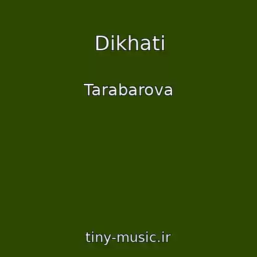 کاور آهنگ Dikhati از Tarabarova