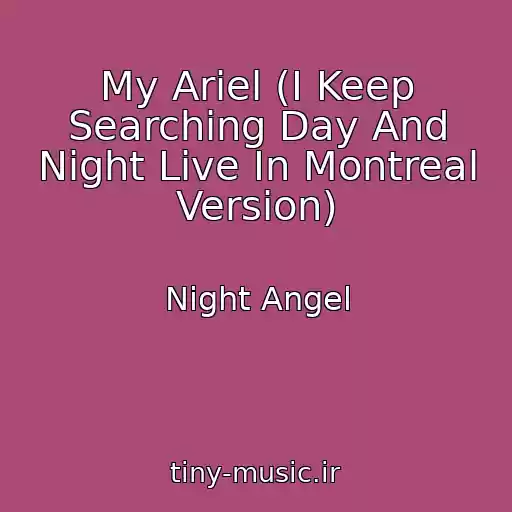 کاور آهنگ My Ariel (I Keep Searching Day And Night Live In Montreal Version) از Night Angel