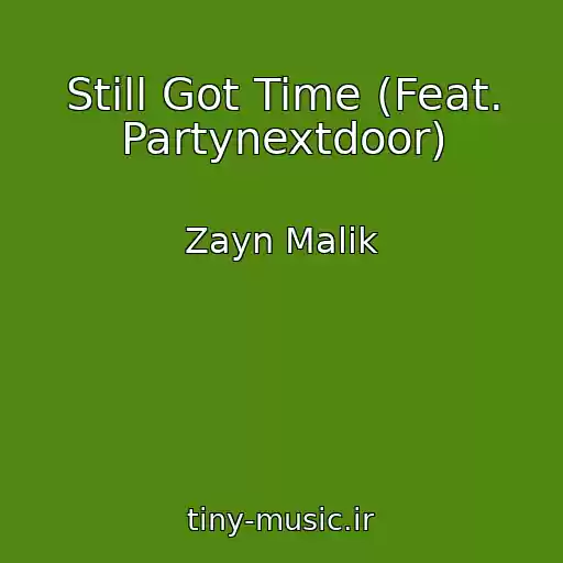 کاور آهنگ Still Got Time (Feat. Partynextdoor) از Zayn Malik
