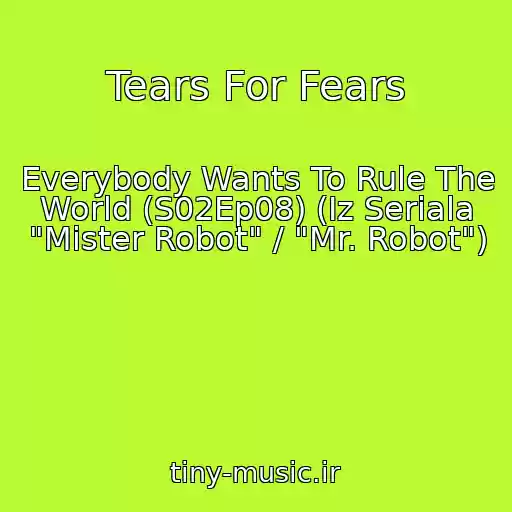 کاور آهنگ Tears For Fears از Everybody Wants To Rule The World (S02Ep08) (Iz Seriala "Mister Robot" / "Mr. Robot")