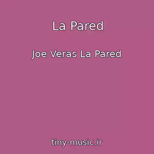 کاور آهنگ La Pared از Joe Veras La Pared