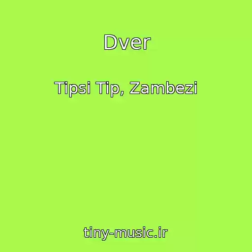 کاور آهنگ Dver از Tipsi Tip, Zambezi